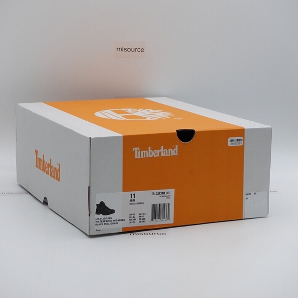 NEW Timberland Mt. Maddsen Mid Hiker Waterproof Boots TB-02731R-001 - Picture 9 of 16